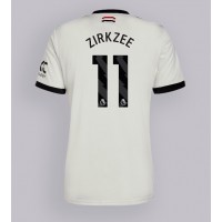 Camisa de time de futebol Manchester United Joshua Zirkzee #11 Replicas 3º Equipamento 2024-25 Manga Curta